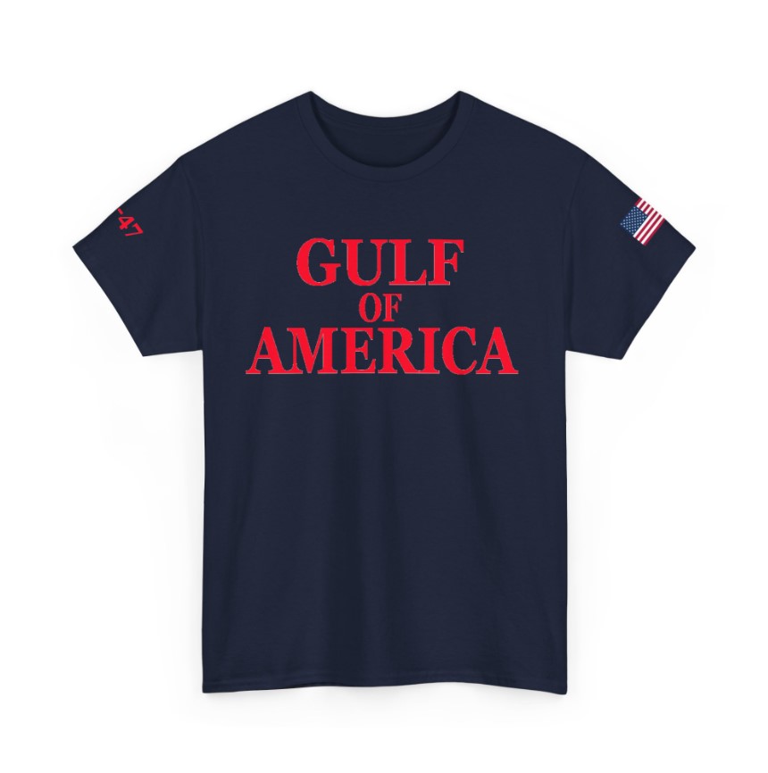 45-47 Gulf of America Navy T-Shirt