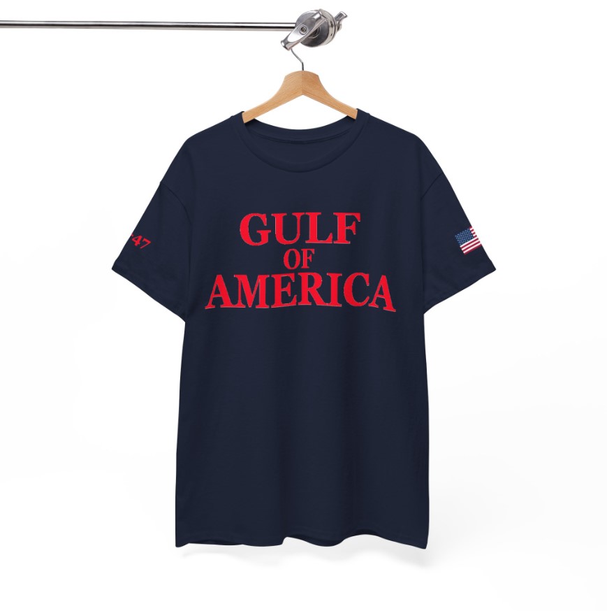 45-47 Gulf of America Navy T-Shirt