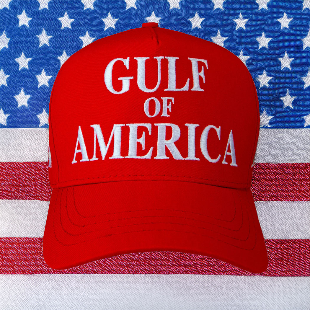 45-47 Gulf of America Red Hat