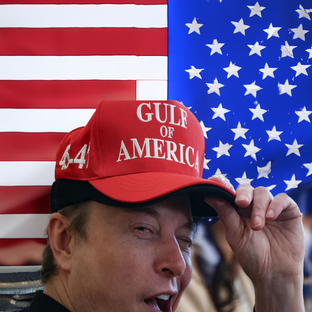 Elon Gulf Of America hat
