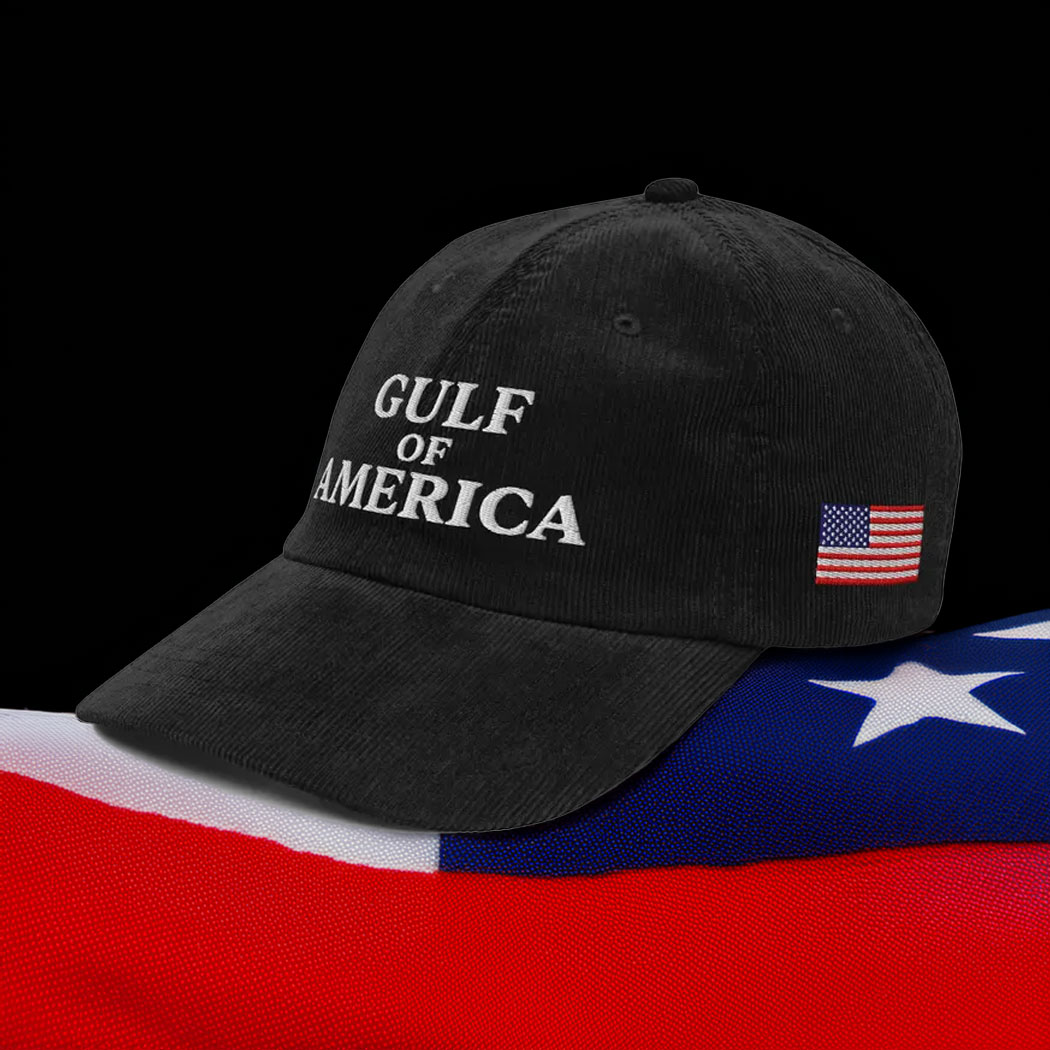 Gulf Of America Hat, Embroidered Patriotic Hat