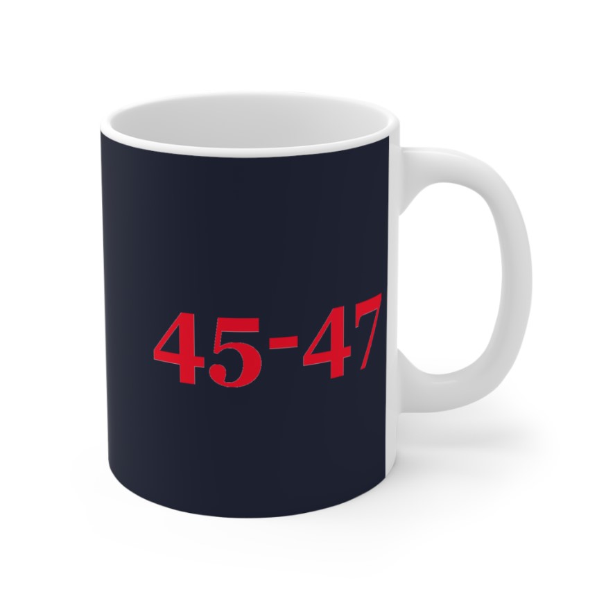 Gulf of America Black 45-47 Mug