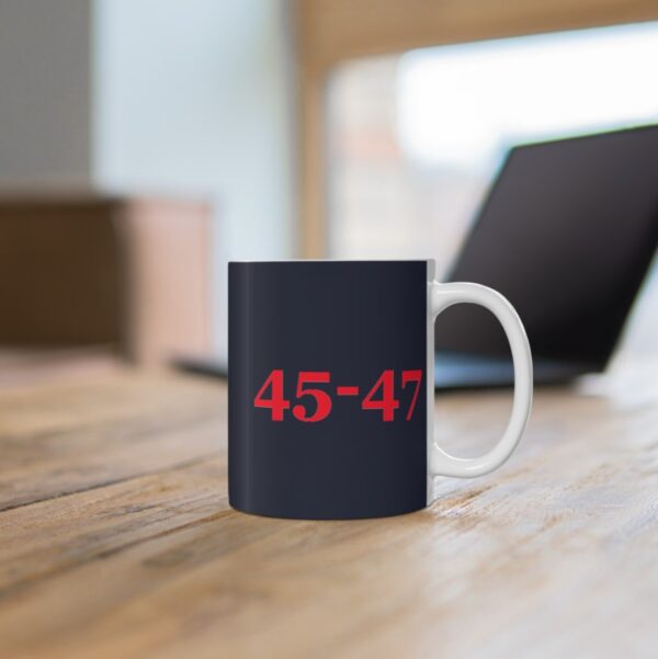 Gulf of America Black 45-47 Mug